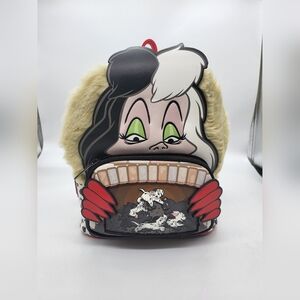 101 Dalmatians Cruella De Vil Disney Villians Scene Loungefly Mini Backpack
